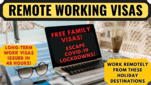 Read more about the article Top 7 Travel Destinations Offering Remote Work Visas | Working Online and Traveling the World