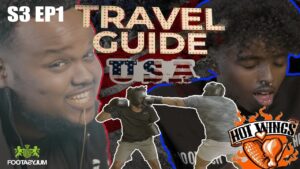 Read more about the article ROAD TO KSI: CHUNKZ AND AJ HOT WINGS CHALLENGE AND BOXING | TRAVEL GUIDE USA EP 1