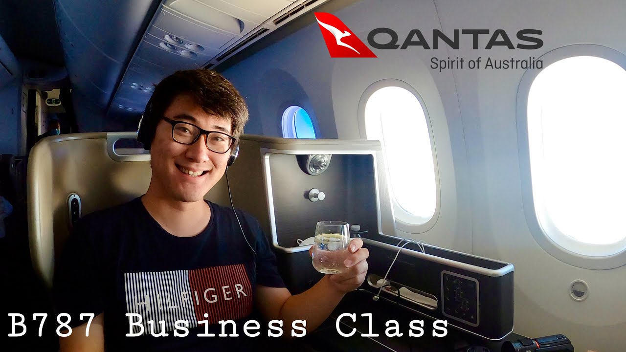 Read more about the article Qantas 787 Business Class QF2 – a domestic international flight from Darwin to Sydney!