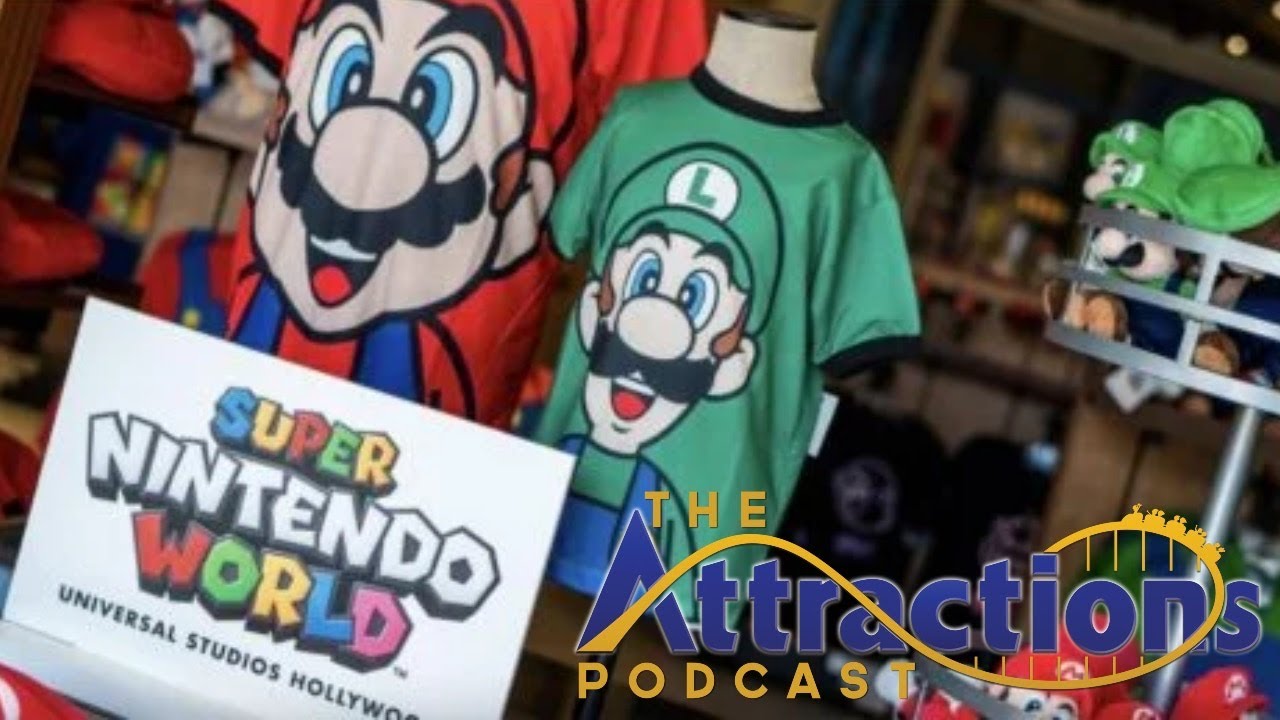 Read more about the article 3/12/22 – The Attractions Podcast – Super Nintendo World, Latest News, and More!