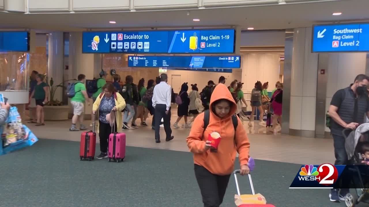 You are currently viewing Spring break season in full swing at Orlando International Airport