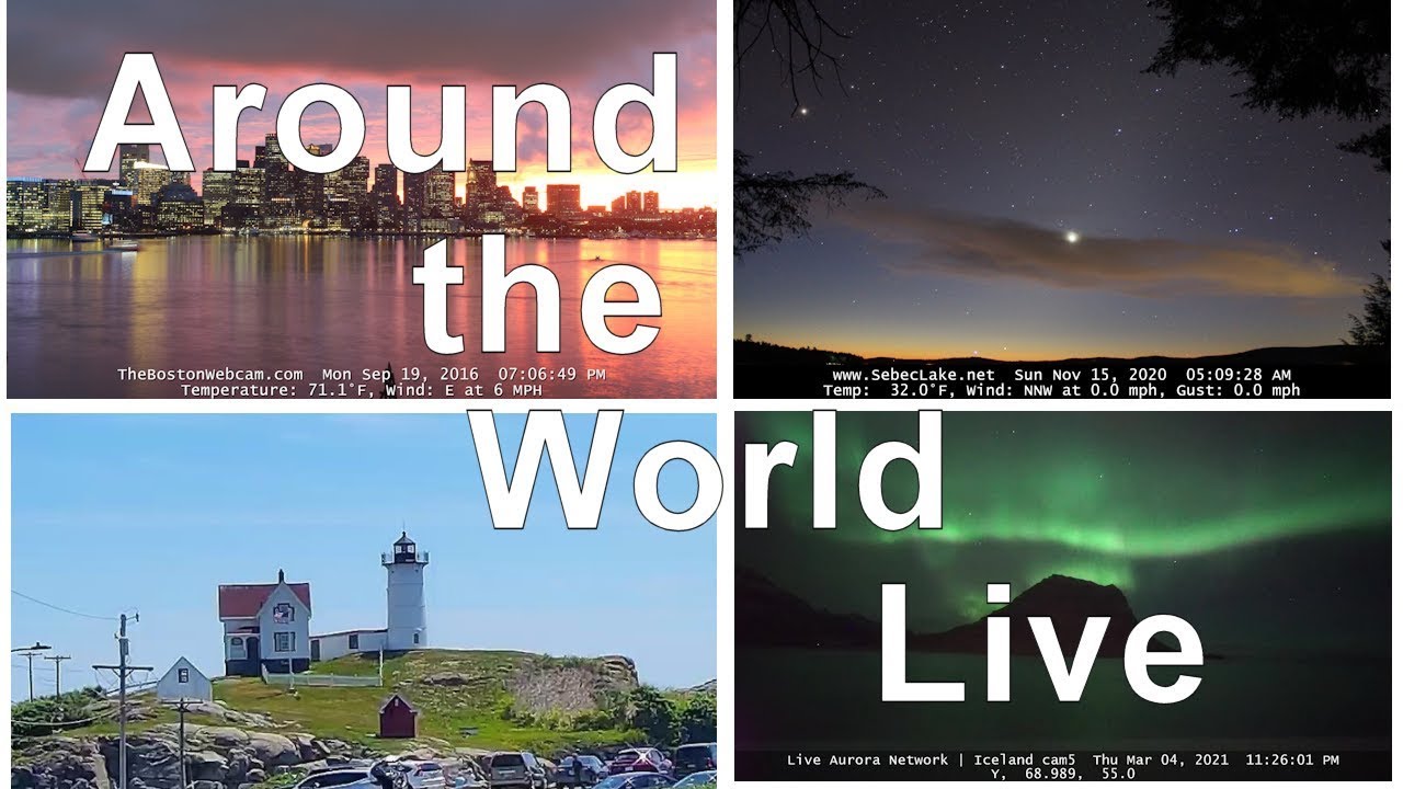 You are currently viewing LIVE Armchair Travel Beautiful Earth with 120 Live World Cameras / Calm Relaxing Music