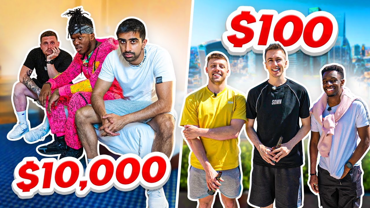 You are currently viewing SIDEMEN $10,000 VS $100 HOTEL